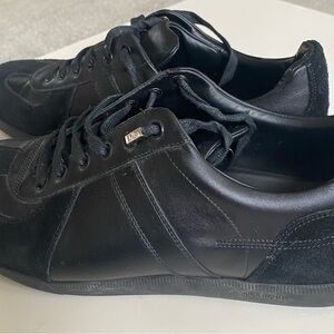 Dior Men's Black Leather Sneakers